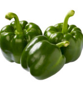 (b) paprika groen